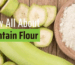 Unripe plantain flour